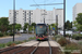 Alstom Citadis 205 Compact sur la ligne T (Lignes de l'agglo) à Aubagne