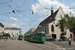 Schindler Guggummere Be 4/6 S n°672 et Schindler-FFA Schweizer Standardwagen B4 n°1498 sur la ligne 14 (BVB) à Bâle (Basel)