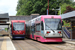 AnsaldoBreda T-69 n°04 et n°07 sur la ligne 1 (West Midlands Metro) à Birmingham