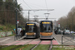 Bombardier Flexity Outlook Cityrunner T4000 n°4044 et n°4057 sur la ligne 10 (STIB - MIVB) à Bruxelles (Brussel)