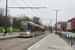 Bombardier Flexity Outlook Cityrunner T4000 n°4042 sur la ligne 10 (STIB - MIVB) à Bruxelles (Brussel)