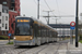 Bombardier Flexity Outlook Cityrunner T4000 n°4045 sur la ligne 10 (STIB - MIVB) à Bruxelles (Brussel)