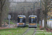 Bombardier Flexity Outlook Cityrunner T3000 n°3054 et n°3150 sur la ligne 35 (STIB - MIVB) à Bruxelles (Brussel)