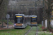 Bombardier Flexity Outlook Cityrunner T3000 n°3054 et n°3150 sur la ligne 35 (STIB - MIVB) à Bruxelles (Brussel)