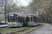 Bombardier Flexity Outlook Cityrunner T3000 n°3058 et Bombardier Flexity Outlook Cityrunner T4000 n°4018 sur la ligne 7 (STIB - MIVB) à Bruxelles (Brussel)