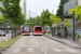 VDL Citea II SLFA 181 Electric BRT n°9534 (94-BHX-1) et n°9523 (83-BHX-1) sur la ligne 401 (Bravo) à Eindhoven
