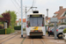 BN LRV n°6021 sur la ligne 0 (Tramway de la côte belge - Kusttram) à Knokke-Heist