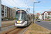CAF Urbos 100 n°6136 sur la ligne KT (Tramway de la côte belge - Kusttram) à Knokke-Heist