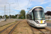 CAF Urbos 100 n°6153 sur la ligne KT (Tramway de la côte belge - Kusttram) à Knokke-Heist