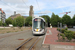 CAF Urbos 100 n°6153 sur la ligne KT (Tramway de la côte belge - Kusttram) à Knokke-Heist