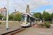 CAF Urbos 100 n°6153 sur la ligne KT (Tramway de la côte belge - Kusttram) à Knokke-Heist