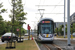 CAF Urbos 100 n°6136 sur la ligne KT (Tramway de la côte belge - Kusttram) à Knokke-Heist