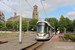 CAF Urbos 100 n°6153 sur la ligne KT (Tramway de la côte belge - Kusttram) à Knokke-Heist