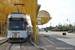 BN LRV n°6025 sur la ligne 0 (Tramway de la côte belge - Kusttram) à La Panne (De Panne)