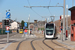 CAF Urbos 100 n°5112 sur la ligne 1 (TEC) à Liège