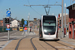 CAF Urbos 100 n°5112 sur la ligne 1 (TEC) à Liège
