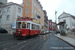 Skoda-AEG-Kiepe-Knorr Elétrico Remodelado n°6-585 sur la ligne touristique (CCFL - Carris) à Lisbonne (Lisboa)