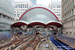 Station Canary Wharf sur le DLR (TfL) à Londres (London)