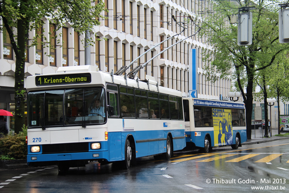 NAW Hess Siemens BT 5-25 - Trolleybus de Lucerne