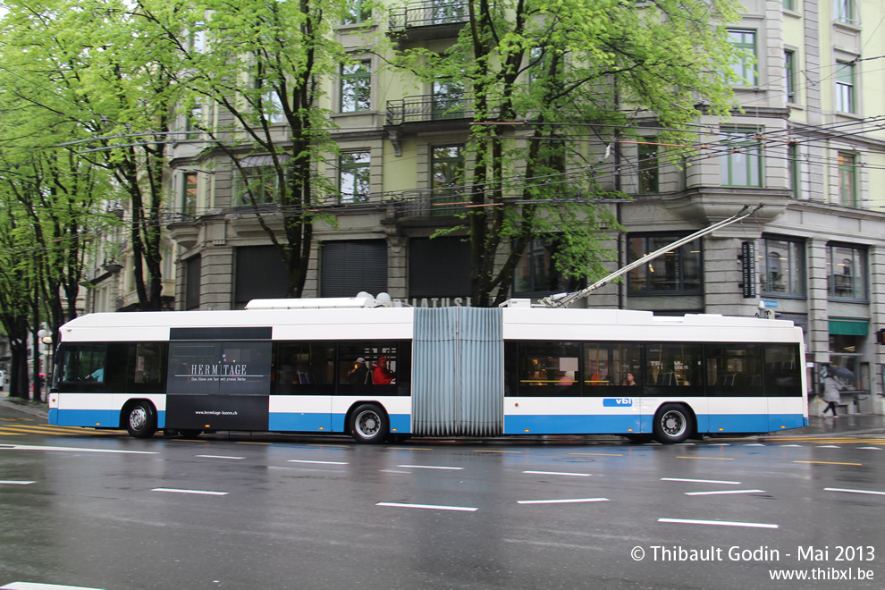 Hess Vossloh-Kiepe BGT-N2C (Swisstrolley 3) - Trolleybus de Lucerne