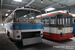 Saviem SC5 P (4150 QS 69) et Saviem SC10 UM n°3523 (9056 HP 69) du Rétro Bus Lyonnais