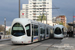 Alstom Citadis 302 n°834 et n°814 sur la ligne T1 (TCL) à Lyon