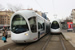 Alstom Citadis 302 n°821 et n°818 sur la ligne T5 (TCL) à Bron
