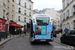 Heuliez GX 137 II Electric n°7128 (HA-273-WF) sur la ligne 40 (RATP) à Abbesses (Paris)