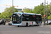 Bolloré Bluebus II 12 n°1987 (GA-933-NW) sur la ligne 48 (RATP) à Porte des Lilas (Paris)