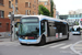 Alstom Aptis n°7382 (GE-334-WD) sur la ligne 64 (RATP) à Porte des Lilas (Paris)