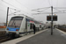Alstom X'Trapolis Duplex Z 22500 MI 2N Eole n°27E (motrices 22553/22554 - SNCF) sur la ligne E (RER) à Noisy-le-Sec