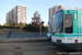 GEC-Alsthom TFS (Tramway français standard) n°206 et n°204 sur la ligne T1 (RATP) à Bobigny