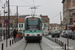 GEC-Alsthom TFS (Tramway français standard) n°101 sur la ligne T1 (RATP) à Gennevilliers