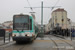 GEC-Alsthom TFS (Tramway français standard) n°210 sur la ligne T1 (RATP) à Saint-Denis