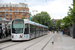 Alstom Citadis 402 n°367 sur la ligne T3b (RATP) à Porte des Lilas (Paris)