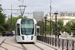 Alstom Citadis 402 n°348 sur la ligne T3b (RATP) à Porte Dauphine (Paris)