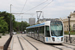 Alstom Citadis 402 n°355 sur la ligne T3b (RATP) à Porte Dauphine (Paris)