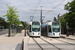 Alstom Citadis 402 n°355 et n°348 sur la ligne T3b (RATP) à Porte Dauphine (Paris)