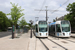 Alstom Citadis 402 n°355 et n°348 sur la ligne T3b (RATP) à Porte Dauphine (Paris)