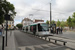 Translohr STE3 n°504 sur la ligne T5 (RATP) à Saint-Denis