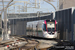 Alstom Citadis Dualis U 53600 TT311 (motrices n°53621/53622 - SNCF) sur la ligne T11 (Transilien) au Bourget