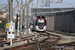 Alstom Citadis Dualis U 53600 TT303 (motrices n°53605/53606 - SNCF) sur la ligne T11 (Transilien) au Bourget
