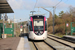 Alstom Citadis Dualis U 53600 TT311 (motrices n°53621/53622 - SNCF) sur la ligne T11 (Transilien) à La Courneuve