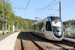 Alstom Citadis Dualis U 53800 TT502 (motrices n°53803/53804 - SNCF) sur la ligne T13 (Transilien) à L'Étang-la-Ville