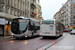 Irisbus Crealis Neo 18 n°6216 (CJ-554-EV) et n°6203 (CF-166-WR) sur la ligne T2 (Astuce) à Rouen