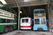 Vétra Berliet CB60 n°5 (964 H 87) et Sunbeam F4A Burlingham n°T291 (VRD 186) au Trolleybus Museum à Sandtoft