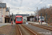 Adtranz NGT6-LDZ Variotram (Variobahn) n°414 sur la ligne C11 (VMS) à Stollberg