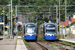 Siemens S70 Avanto U 25500 SNCF n°25541/25541 (TT21) et n°25531/25532 (TT16) sur le Tram-train de la Vallée de la Thur (SNCF - Soléa) à Thann
