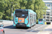 Iveco Urbanway 18 CNG BHNS n°520 (FS-144-WX) sur la ligne L3 (Ginko) à Besançon