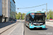 Iveco Urbanway 18 CNG BHNS n°512 (FC-760-QM) sur la ligne L4 (Ginko) à Besançon